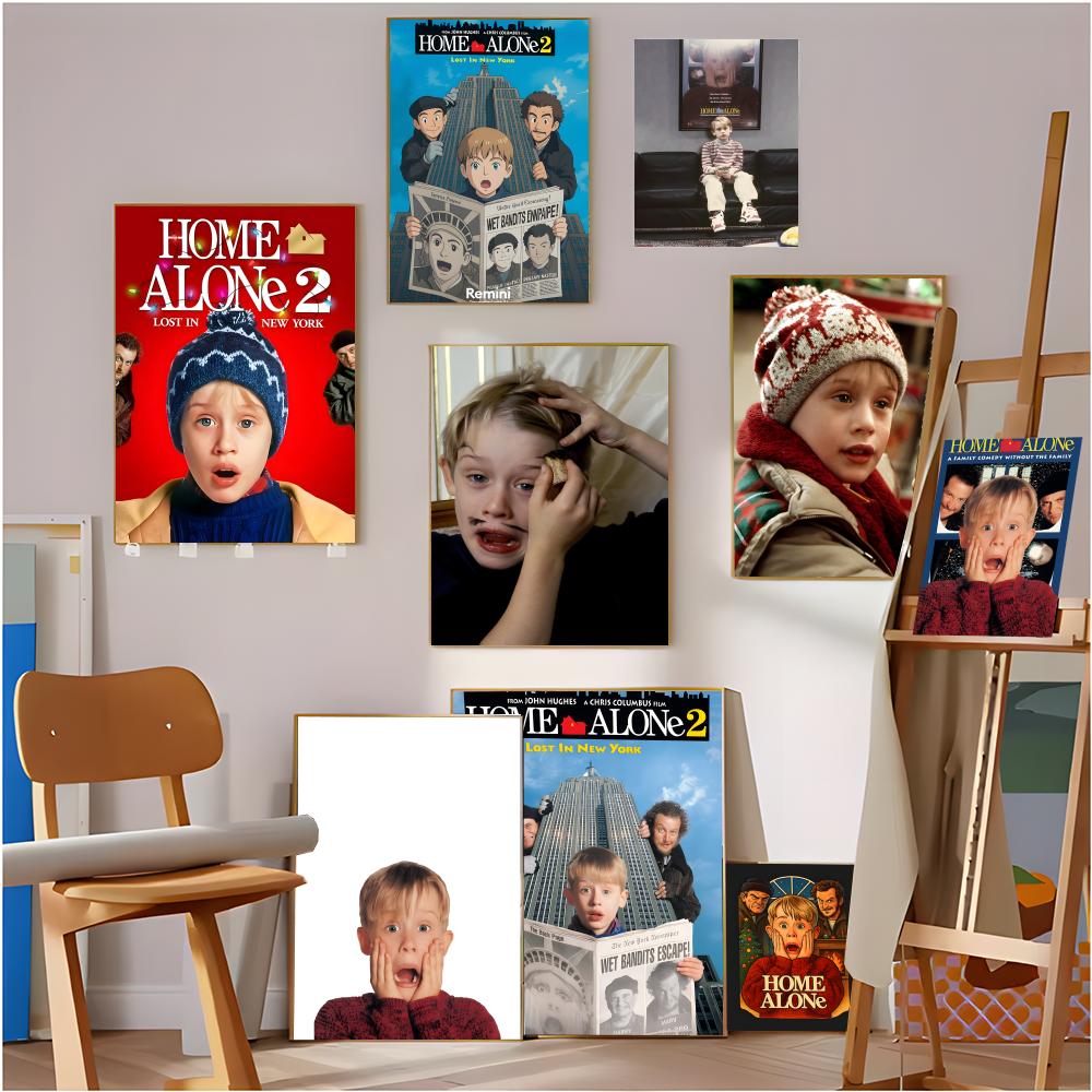 Home Alone Bathroom - Классический постер «Один дома», современный художественный
