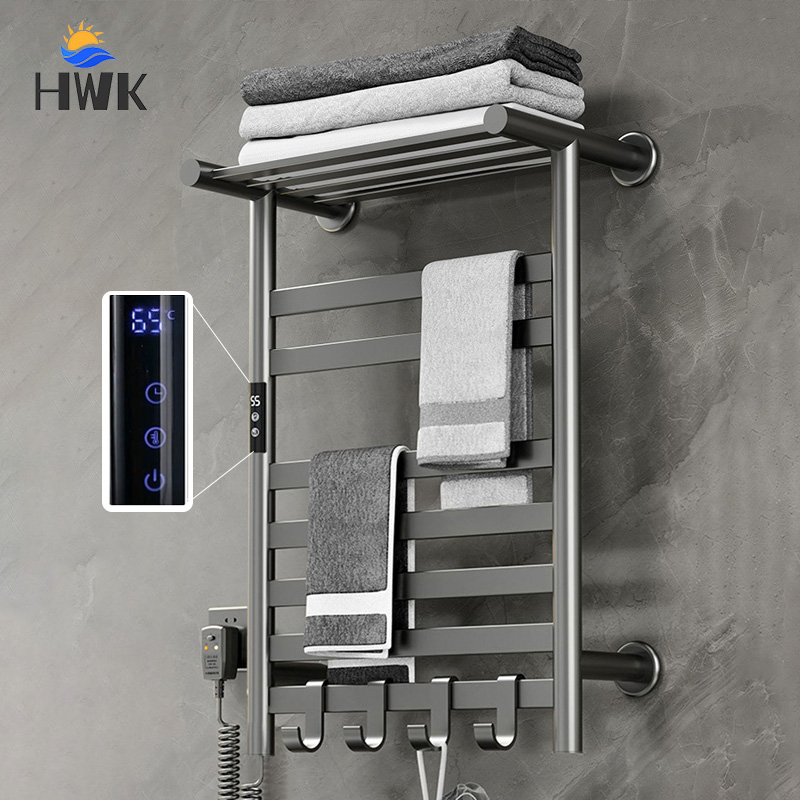 Towel Warmer Electric - Черная/белая/серая сушилка для полотенец. Электрическая вешалка
