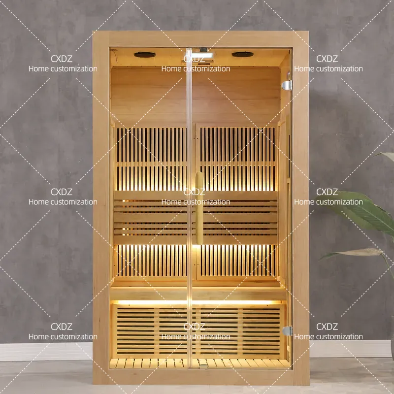 Home Bathroom With Sauna - Инфракрасная графеновая паровая сауна-кабина для дома