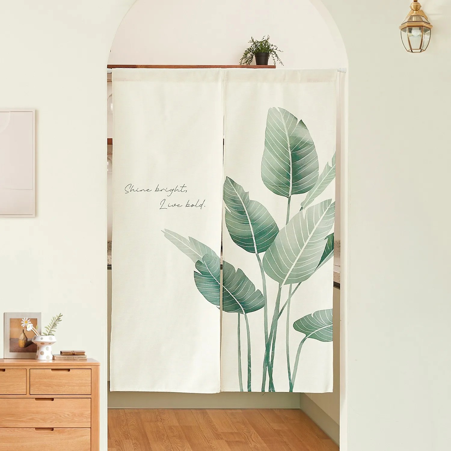 Home Bathroom Door - Декоративная полудверная шторка VIKAMA без сверления,