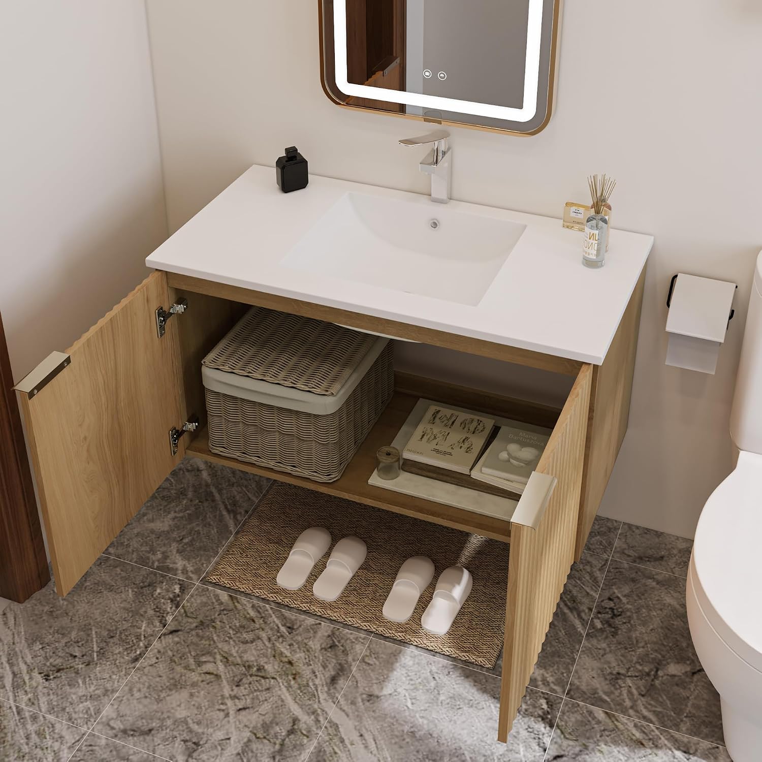 Современная подвесная тумба дл – обзор и цена Home Design Bathroom