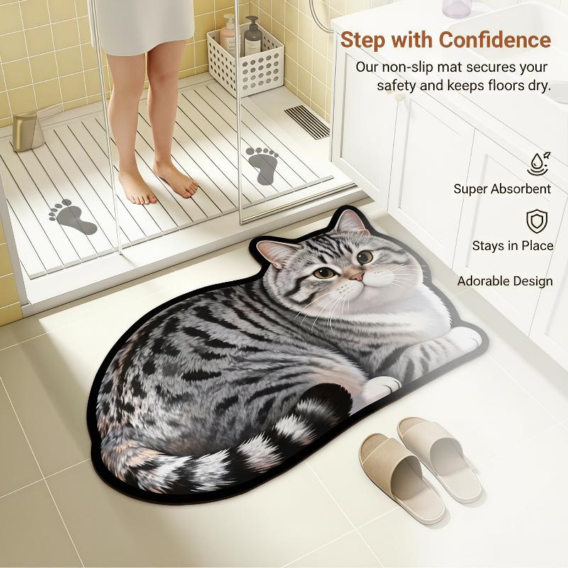 Коврик для ванной из диатомита – обзор и цена Home Bathroom Decor Ideas