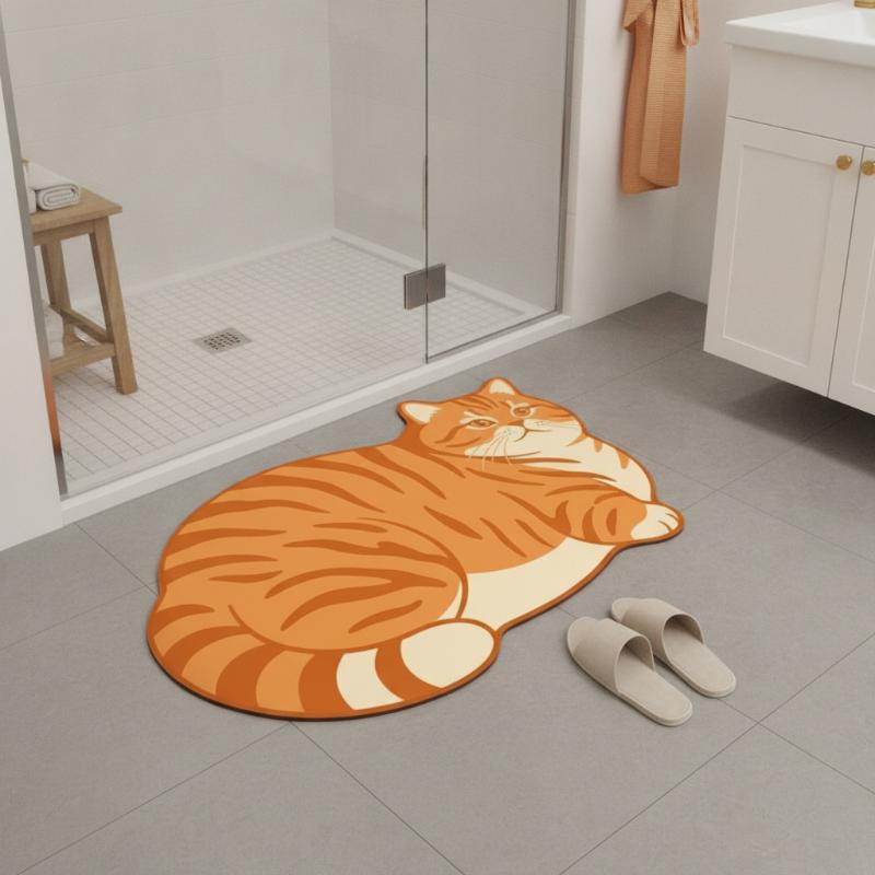 Коврик для ванной из диатомита – обзор и цена Home Bathroom Decor Ideas