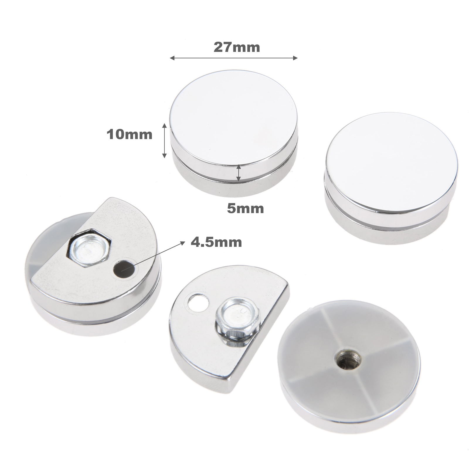 4 шт., зажимы для зеркала, 27  – обзор и цена Home Hardware Bathroom Mirrors
