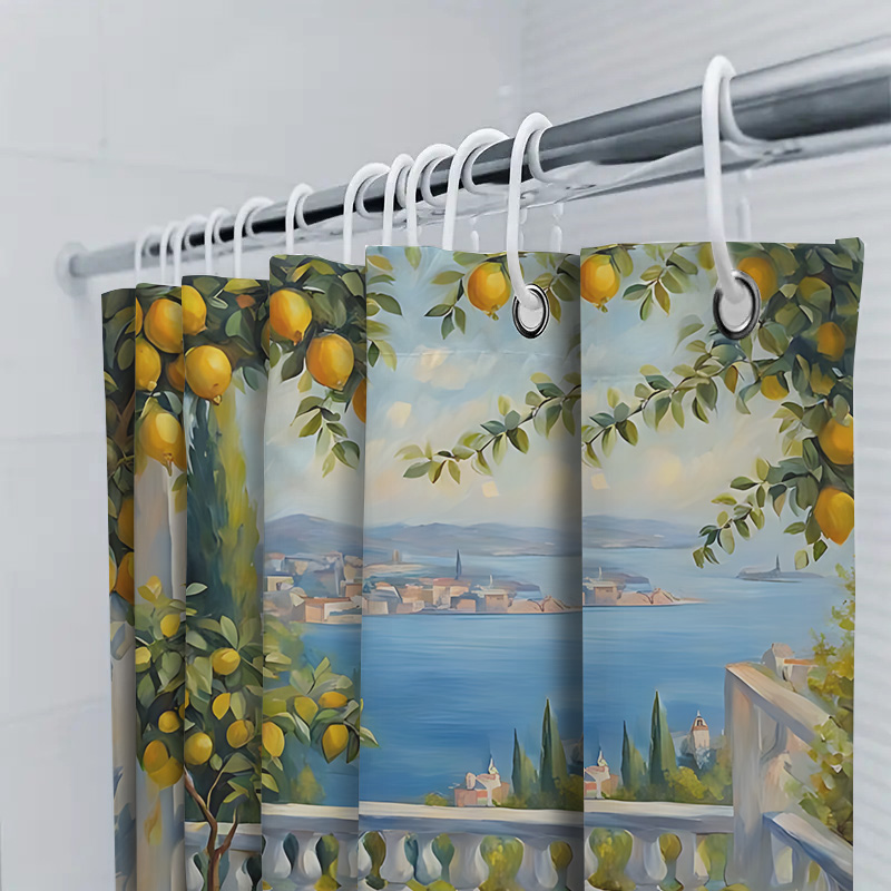 Занавеска для душа «Средиземно – обзор и цена Home Bathroom Decor Ideas