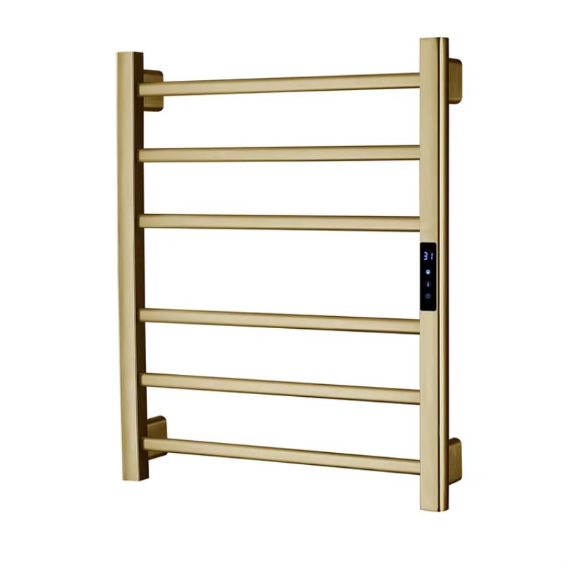 Черно-серо-золотой матовый нас – обзор и цена Towel Warmer Electric