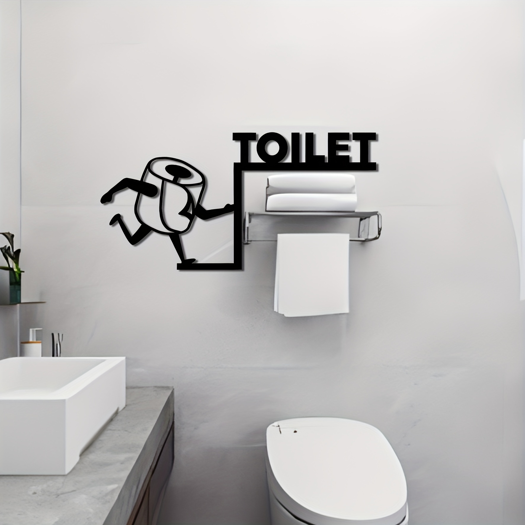 Изящный металлический держател – обзор и цена Home Bathroom Door