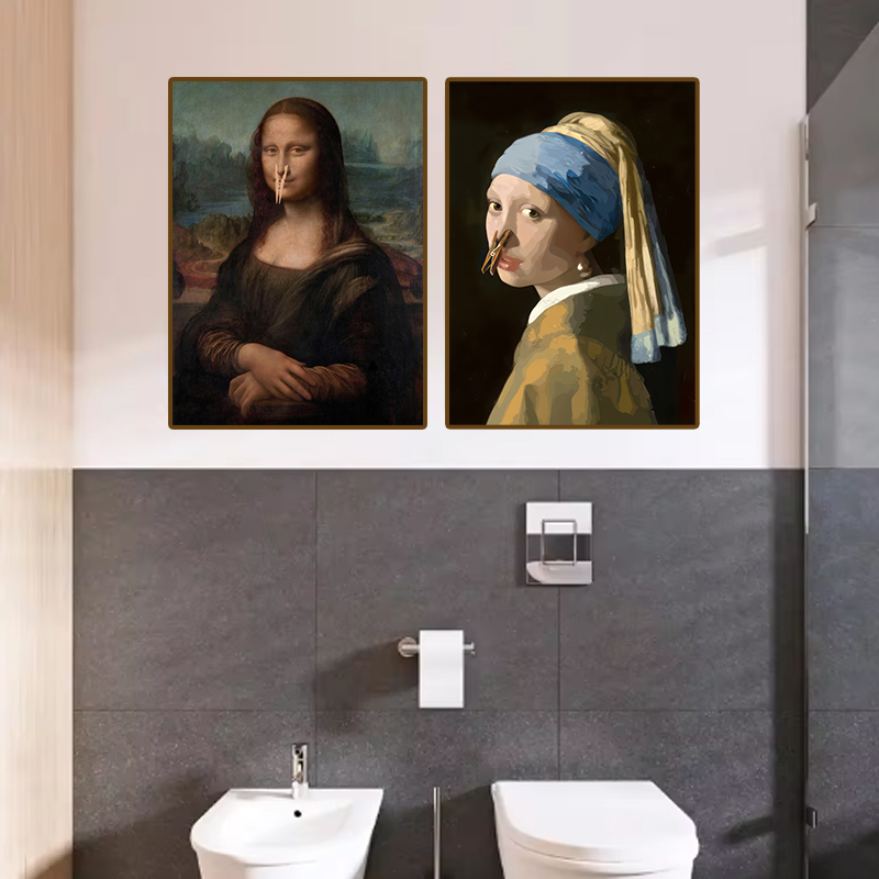 1 шт. Забавный абстрактный пос – обзор и цена Home Design Bathroom