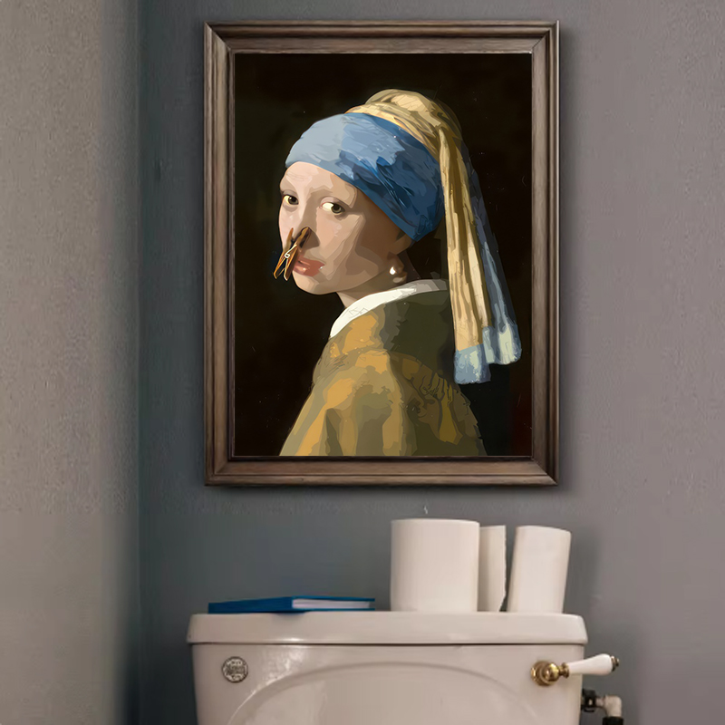 1 шт. Забавный абстрактный пос – обзор и цена Home Design Bathroom