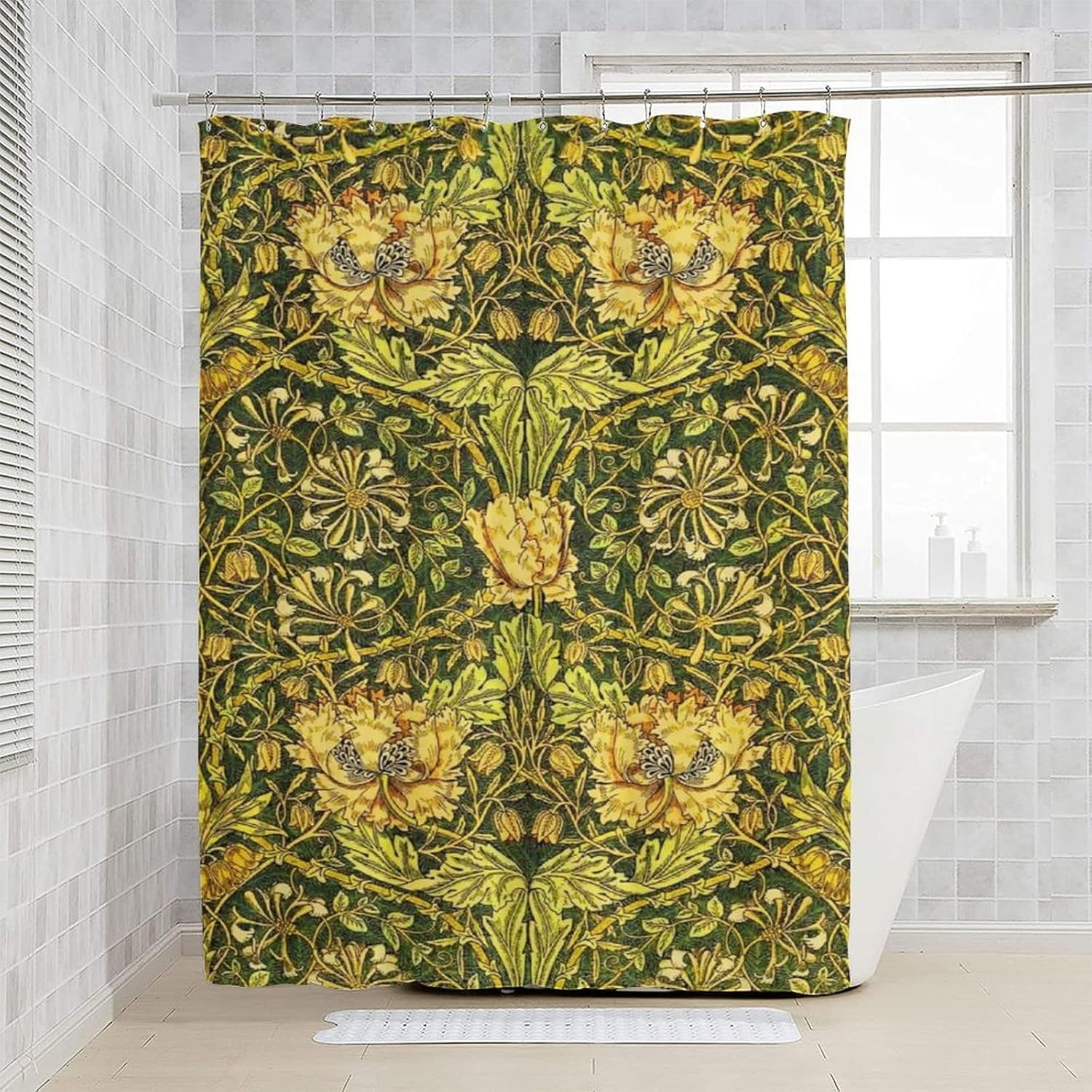 Водонепроницаемая шторка для д – обзор и цена Home Bathroom Decor Ideas