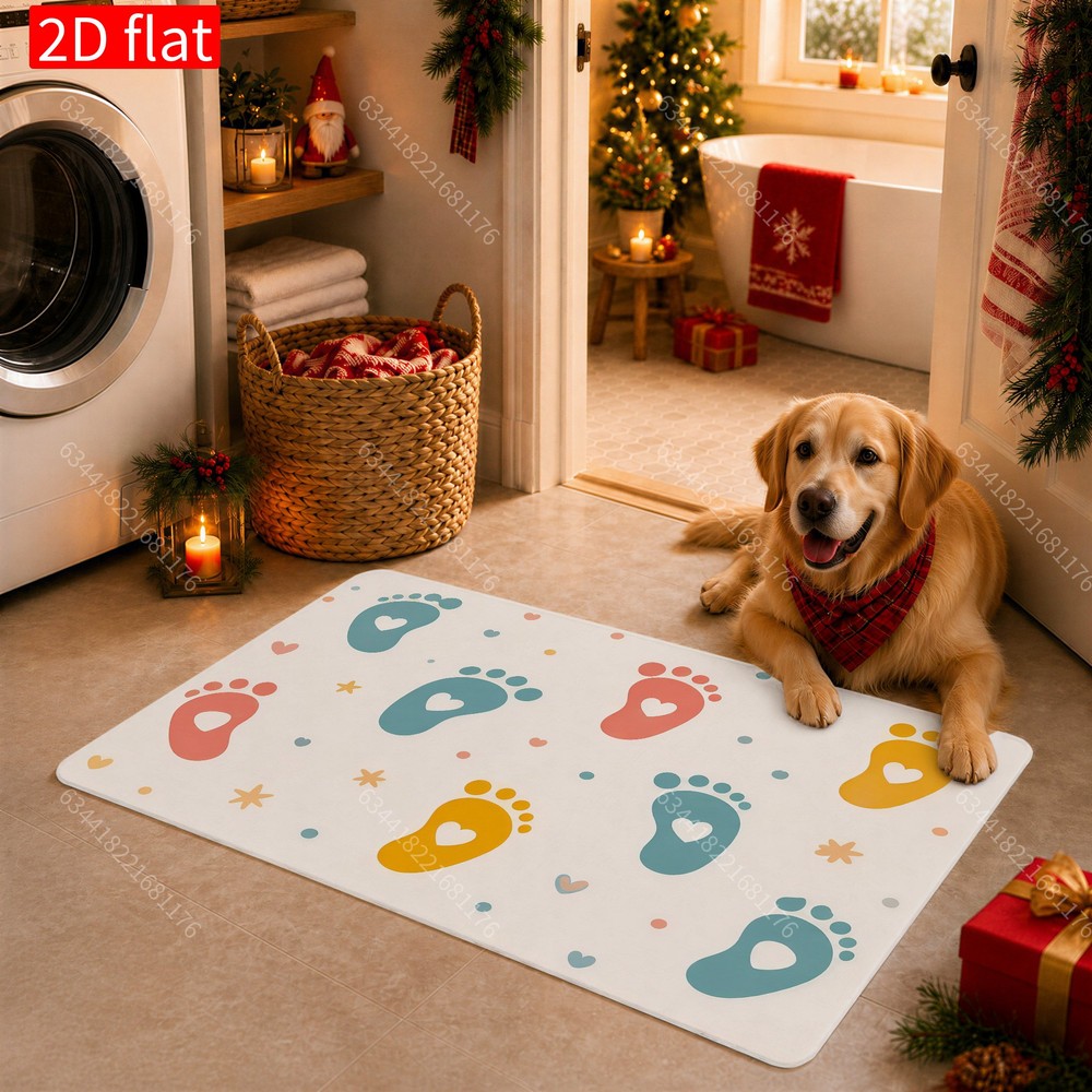 Милый коврик с узором в виде с – обзор и цена Home Bathroom Decor Ideas