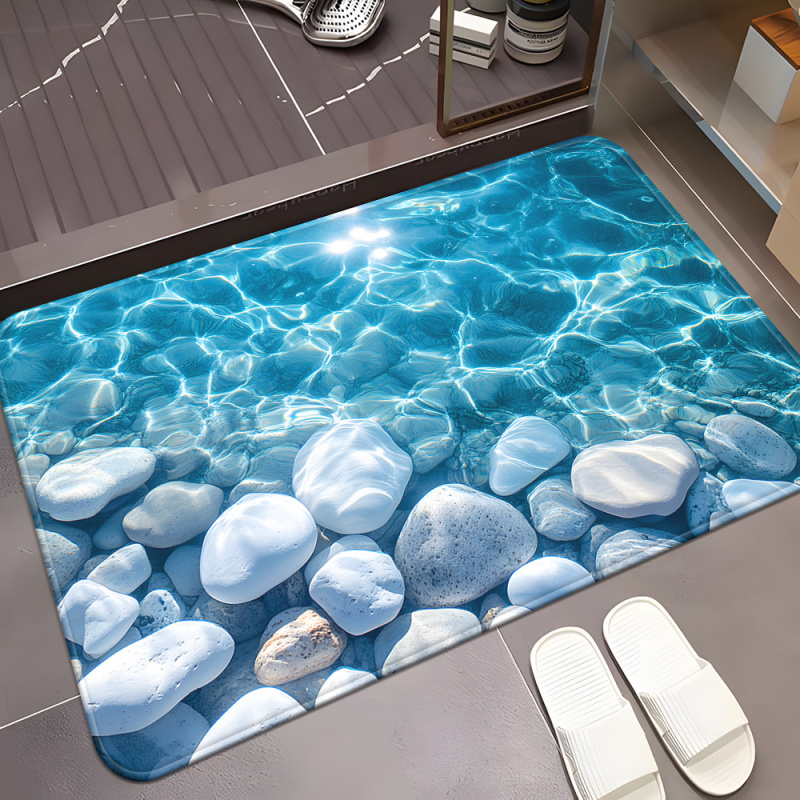 Прозрачный коврик VIKAMAT из в – обзор и цена Zara Home Bathroom Rug