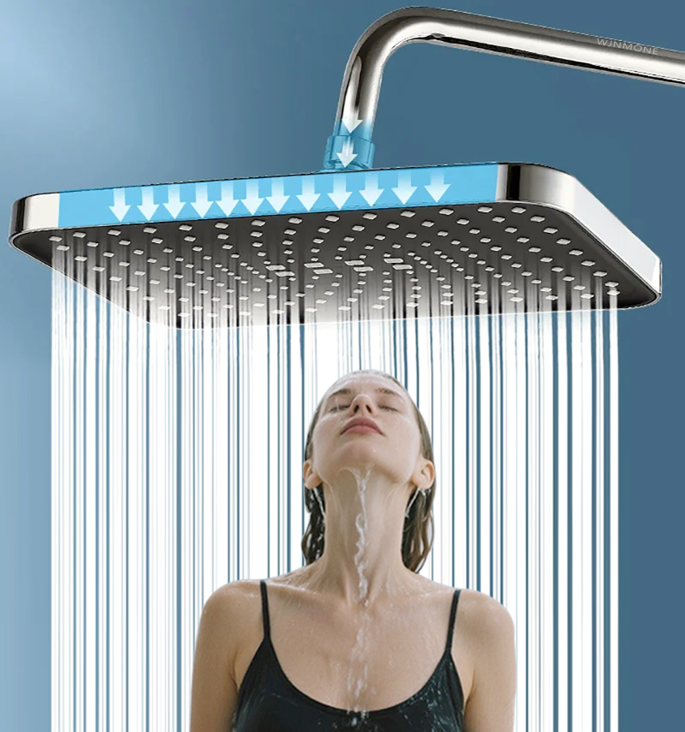 14-дюймовая насадка для душа с – обзор и цена Home Bathroom Taps
