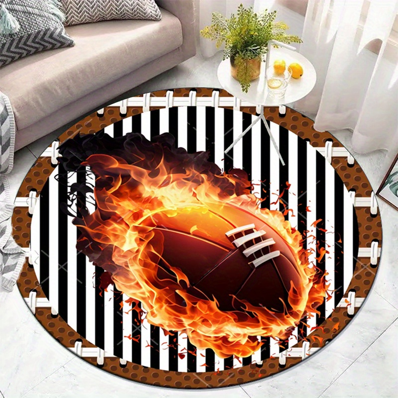 Пылающий футбольный круглый ко – обзор и цена Home Bathroom Decor Ideas