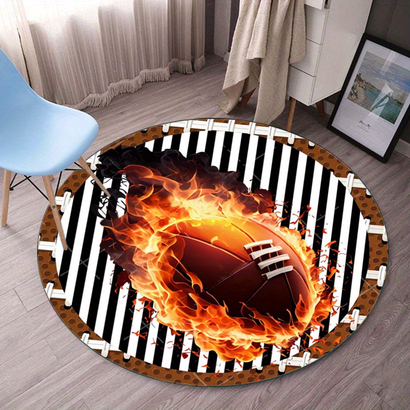 Пылающий футбольный круглый ко – обзор и цена Home Bathroom Decor Ideas