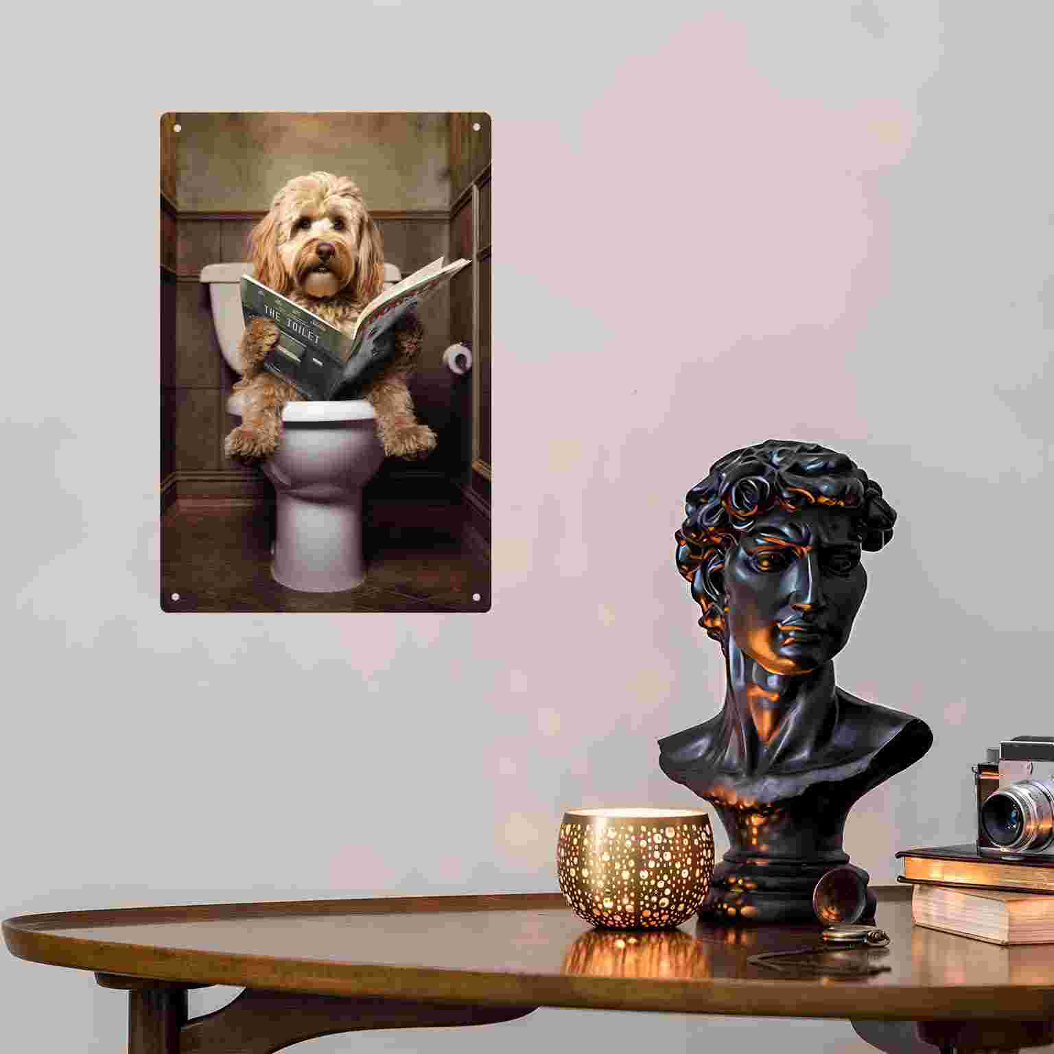 2D плоская металлическая табли – обзор и цена Home Bathroom Signs