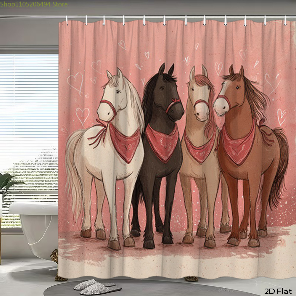 Занавеска для душа с милыми ло – обзор и цена Home Bathroom Decor Ideas